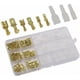 thumbnail image 1 of Kit de empalme eléctrico, conector de horquilla de cable macho-hembra de alta conductividad con bloque de terminales de crimpado para un cableado fácil, cobre rojo estañado grueso antioxidante que, 1 of 5