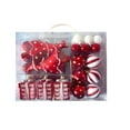 thumbnail image 2 of Adornos colgantes de Navidad Macarena decoración de Bolas de Navidad reutilizables colgantes con dijes Rojo Y, 2 of 8