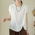 thumbnail image 3 of Mittory Womens Summer Tank Tops Ripped Cut Out Tees Casual Sleeveless T Shirts, 3 of 5