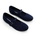 thumbnail image 6 of Womens mary jane ballet flats comfortable knit dress shoes with arch support for work or casual wear, 6 of 6