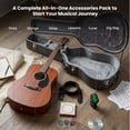 thumbnail image 2 of Fender CD-60S Solid Top Dreadnought Acoustic Guitar - All Mahogany w/ Hard Case, 2 of 9
