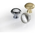 thumbnail image 2 of Ashley Norton MT4545-032-PNI Luxury 1-1/4" Round Solid Brass Hammered Surface Mushroom, 2 of 2