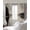 Light Beige Black, variant on Black Beige Lake Blackout Curtains for Bedroom/Living Room, Thermal Insulated Kitchen Curtains, Abstract Aesthetics Mysterious Grommet Darkening Window Treatment Drapes 27.5"x39"x2