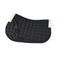 thumbnail image 2 of Manta de silla de montar , estera de silla de montar equina, protección de poliéster, cómoda almohadilla para montar a caballo, cojín de asiento para entrenamiento y competición Negro, 2 of 8