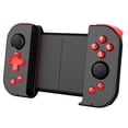 thumbnail image 1 of Graflsoa X6Pro Manette de Jeu Sans Fil Bluetooth avec Fonction Turbo, Rouge & Noir, Compatible avec Appareils Android/iOS, Design Ergonomique, Pince Extensible pour Téléphones jusqu'à 6,2 Pouces, 1 of 7