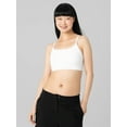 thumbnail image 2 of No Boundaries Women's Seamless Ribbed Cami Bralette, Sizes XS-XXXL, 2 of 11
