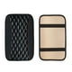 thumbnail image 2 of Funda universal de cuero para reposabrazos de coche - Alfombrilla antideslizante para consola central de coches, camiones y SUV, microfibra suave e impermeable, 32 x 19 cm (12,6 x 7,5 pulgadas),, 2 of 7