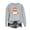 A02_Gray, variant on Ghost Print Cosplay Sweatshirt for Womens Fleece Thermal Pullover Sweater Blouses Loose Fit Sweater Blouses Comfort Casual Sweater Top