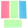 thumbnail image 3 of Toallas de baño exfoliantes de nailon largas para ducha (4 unidades, colores variados), 3 of 6