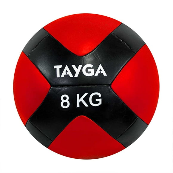 Wall Ball Tayga 8 Kg Rojo