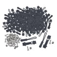 thumbnail image 3 of HILABEE 200 Pieces Zipper Repair Kit Removable Multifunctional for Tent Purse Size 8 Black, 3 of 9