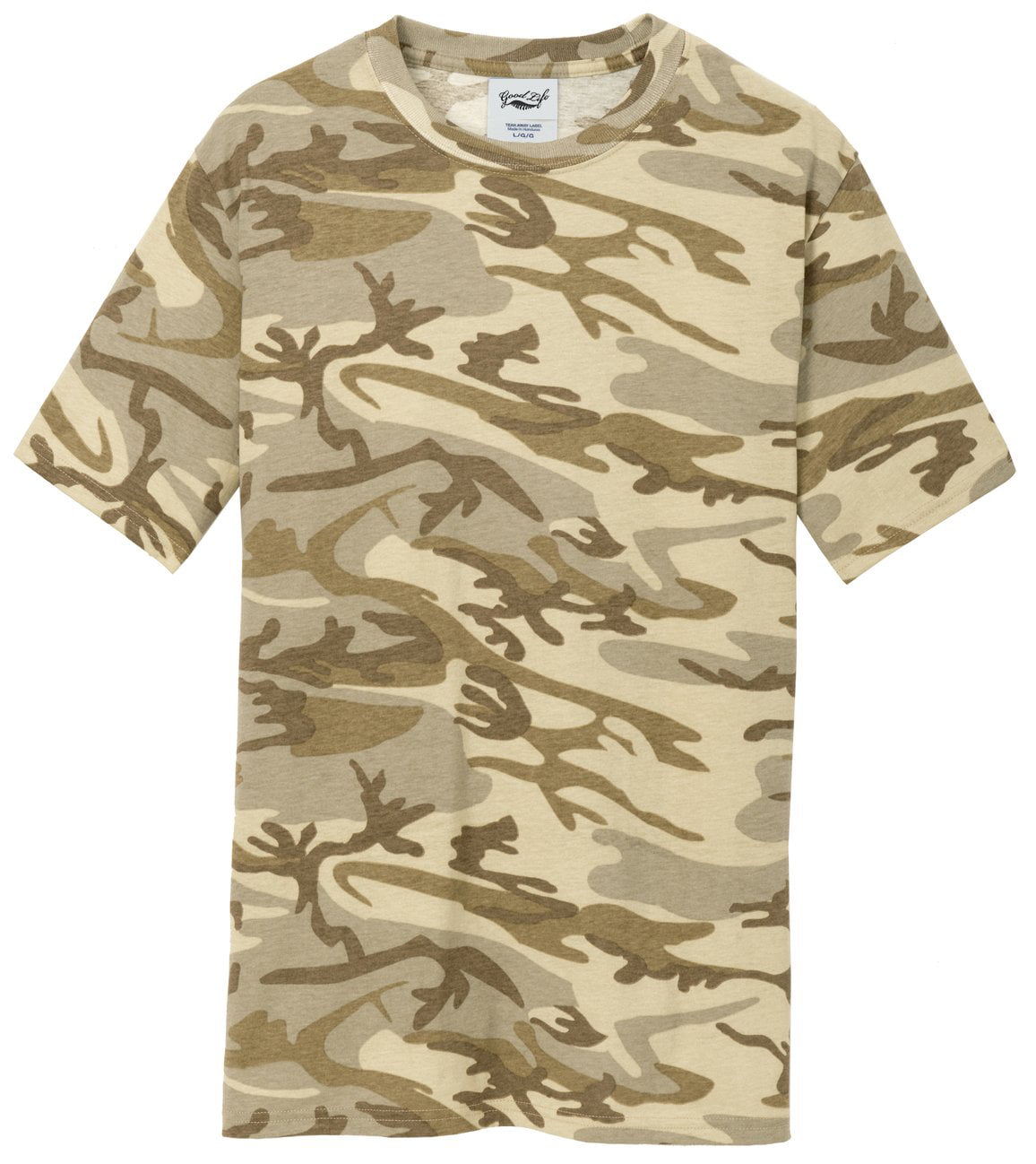 Mens Cotton Camo Tee Shirt Camouflage T-shirts - Walmart.com