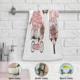 thumbnail image 5 of Sweet Cute Gnome Hand Towels, Mothers Day Pink Ballon Flowers Kitchen Towel Ultra Soft and Absorbent,Decorative Fingertip Face Towel for Bathroom Hotel, 2 PCS, 28.3"x 14.4", 5 of 5