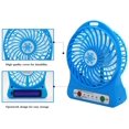 thumbnail image 3 of Mini ventilador portátil deportes viaje Cool Box ventilador silencioso volumen de aire ventilador de mano ventilador eléctrico aire acondicionado Cool Box carga USB Fokelyi ZSY-1330, 3 of 4