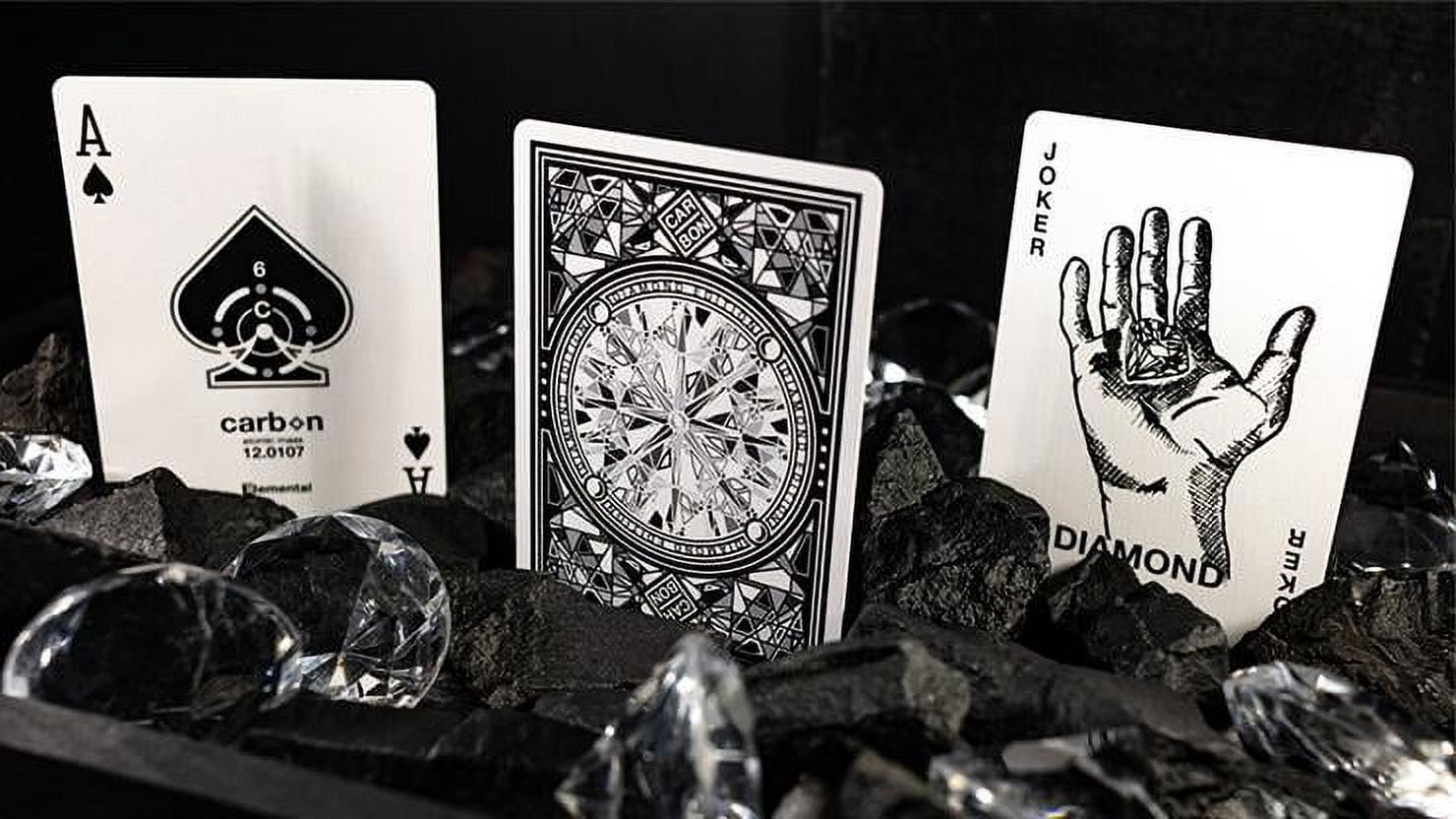 Carbon Diamond Impossible Bottle Playing Cards by Nick Nisco and Luke Wadey