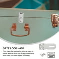 thumbnail image 4 of Miangastore 1 Set Door Locks Hasp Latch Stainless Steel Clasp Safety Gate Lock with Screws, 4 of 8