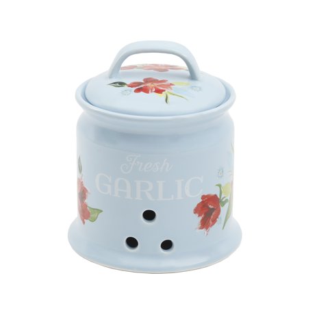 The Pioneer Woman Spring Bouquet 5.7-Inch Garlic Keeper