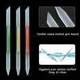 thumbnail image 2 of Glass Cuticle Pusher Nail Care Remove Dead Skin Double-Sided Manicure Stick Cuticle Trimmer Tool for Women, 2 of 8