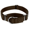thumbnail image 3 of Country Brook Petz® Martingale Dog Collar - Training Collar with No Buckle (Brown, Large), 3 of 5
