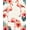 Pink Cream, Pattern 4, variant on Design&I 4'x6' Washable Area Rug Flatweave Daily Traffic Ready Vintage Border Botanical Boho Blooms Damask Symmetrical Scrolls for Dorm Room, Living Apartment
