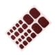 thumbnail image 5 of Kit de manicura Soidarity 1 Juego de tiras de uñas autoadhesivas colores, 5 of 6