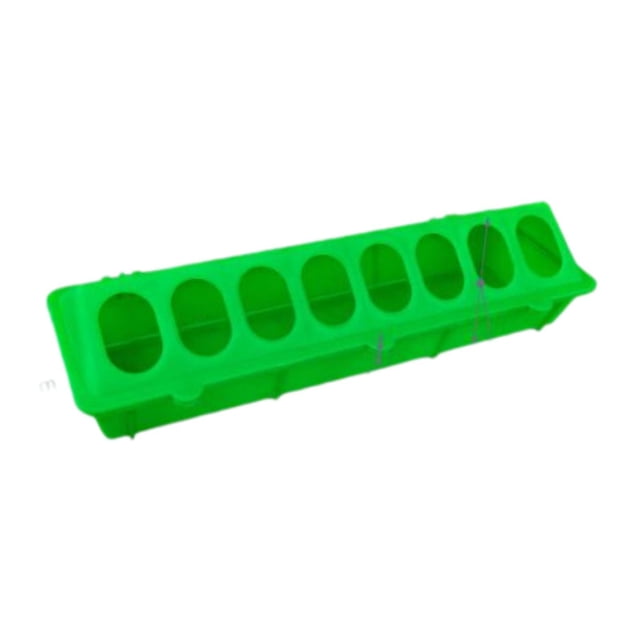 Esquirla Poultry Feeder Mess Ground Bird Parrot Trough for Pigeon Farm Chick