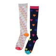 thumbnail image 3 of ziyahi Chaussettes de Compression Femmes Hommes Course Voyage Cyclisme Enceinte Infirmière Œdème Chaussettes de Compression, 3 of 5