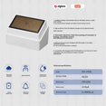 thumbnail image 4 of Tuya ZigBee Smart Rain Detection Sensor Water Leakage Flood Detector Wireless Outdoor IPX4 Waterproof Battery Powered, 4 of 7