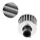thumbnail image 1 of Filtro de admisión de aire, kit de filtro de admisión de aire frío universal para automóvil de 12 mm, filtro de aire universal, máxima comodidad, 1 of 9