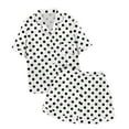 thumbnail image 1 of Landzoo One Ensemble de Pyjama à Manches Courtes et Col Boutonné Imprimé pour Enfants Halloween Mignon Confortable pour Tout-Petits, 1 of 4