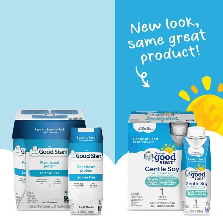 Soy Powder Gerber Soy Formula Ready To Feed Gerber Good Start
