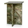 thumbnail image 2 of Moe's Home Collection Blair Accent Table Rainforest Green Marble Stone, 2 of 4