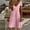 Pink, variant on cllios Summer Dresses for Women 2023 Print Sundress Short Sleeve Hawaiian Dress V Neck Hem Dress for Beach Vacation