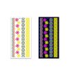 thumbnail image 2 of Xihbxyly Clearance Fluorescent Flower Arm Stickers Face Stickers Feather Arm Stickers Clearance Items, 2 of 2