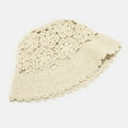 thumbnail image 5 of CoCopeaunts Sun Hat for Women Wide Brim Summer Hat Hook Floral Fishing Hats Foldable Hollow Beach Hat 2023, 5 of 8