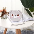 thumbnail image 1 of Petit Sac à Main pour Filles Mini Sac Messager Porte-Monnaie Portefeuille pour Enfants Sac en Peluche Licorne Sac à Clés Animal Sac de Rangement Rond Petit Sac, 1 of 1