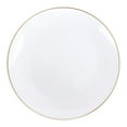 thumbnail image 6 of Smarty White Gold Rim Organic Plastic Wedding Value Set (120 Guests), 6 of 7
