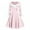 Pink Dresses, variant on Womens Christmas Dresses Long Sleeve V-Neck Cocktail Dress Holiday Faux Fur Trim A Line Dresses Casual Swing Dress Christmas Gift for Women