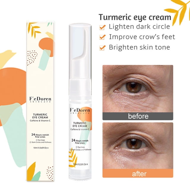 Hot6sl Liquidación de Ahorros de Verano Crema para Ojos con Cúrcuma Adecuada para El Contorno de Ojos, Las Arrugas y Las Ojeras.