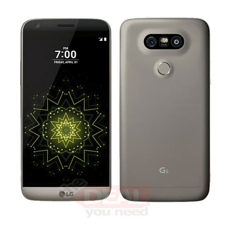 Lg Phone For Sprint LG G5 LS992 32GB (Sprint) 4G LTE Android Smartphone - Titan Gray (Refurbished Good condition) ()