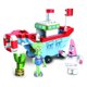thumbnail image 3 of Bloques de construcción de la serie Bob Esponja con sonido de moda genuino, casa de Patricio Estrella, amigos, coche, castillo, idea, bloques de construcción, figura de acción, juguete, 3 of 5