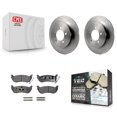 thumbnail image 1 of Transit Auto Rear Disc Brake Rotors and Ceramic Pads Kit for Car Ford Explorer Sport Trac Mercury Mountaineer K8T-101713, 1 of 11