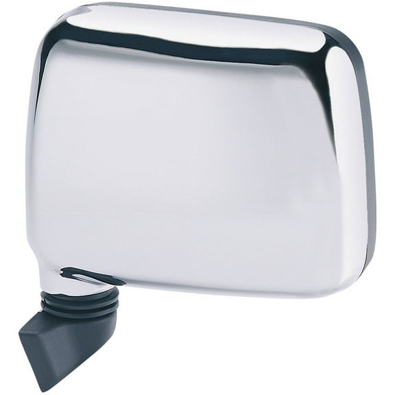 64010I - Fit System Driver Side Mirror For 88-93 Isuzu Pick-Up Us Built, 91-92 Rodeo, Chrome, Foldaway, Manual Fits select: 1988-1993 ISUZU CONVENTIONAL