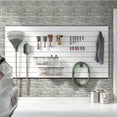 thumbnail image 3 of 3D Faux Stone Peel and Stick, 3D Stone Wall Sticker, PVC Wall Panels, 10 Pcs, 3 of 11