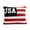 E, variant on Lypsnake 4th of July Decorative American Flag Throw Pillows, Soft Plush Tufted USA Stars and Stripes Cushion, Patriotic Home Decor for 250th Anniversary Memorial Day Couch Sofa Bed Living Room