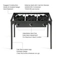 Goplus Portable Propane 225,000BTU 3 Burner Gas Cooker Outdoor Camp