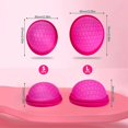 thumbnail image 3 of 2023 New Menstrual Disc - For Most Comfortable Reusable Period Disc - Removable Stem - Medical-grade Silicone - Tampon, Pad, & Cup Alternative, 3 of 4