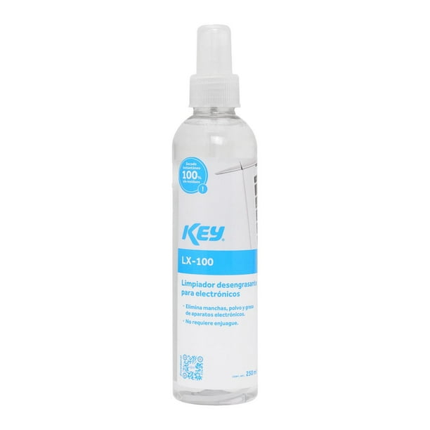 Limpiador Desengrasante Key 250 Ml Para Electrónicos