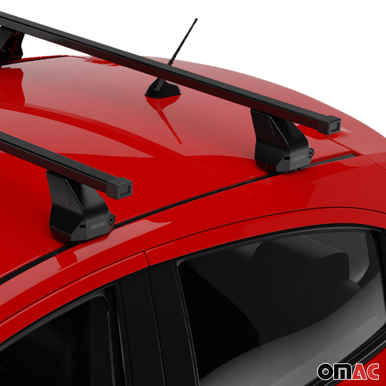 Fix Point Roof Racks for Mercedes C Class W204 Sedan 2010-2014 Steel Black
