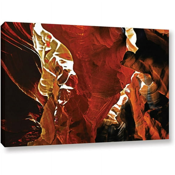 ArtWall Linda Parker "Slot Canyon Light From Above 6" Gallery-wrapped Canvas